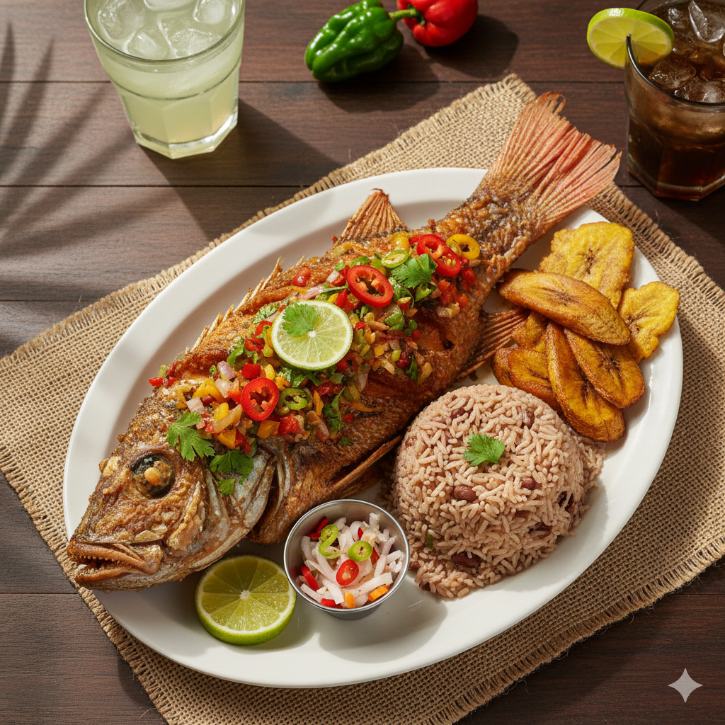 Fried Fish/Pwason Fri